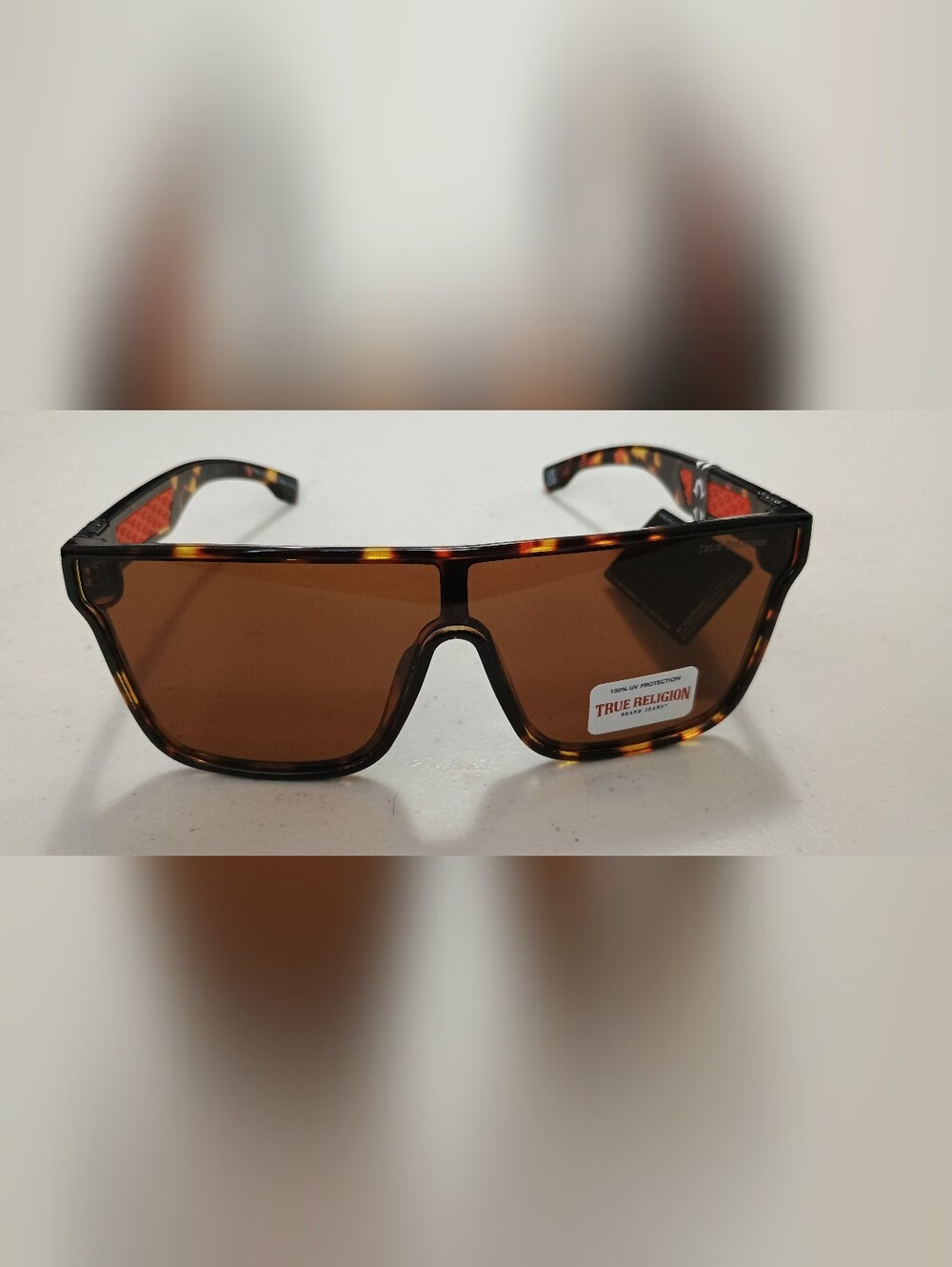 True Religion Sunglasses with Brown Lenses